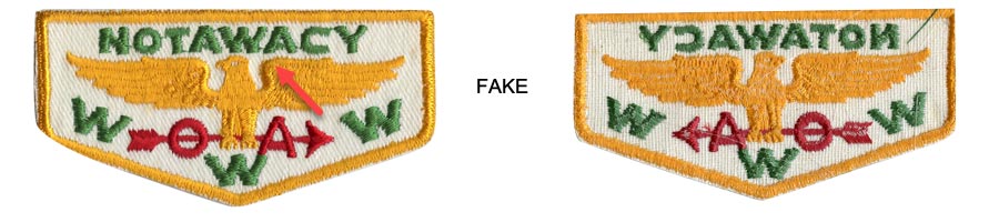 identifying bates fake boy scout patches