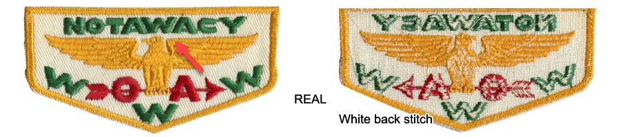 identifying bates fake boy scout patches