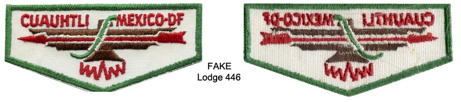 identifying bates fake boy scout patches
