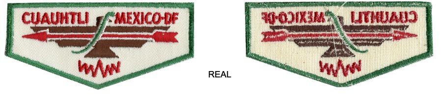 identifying bates fake boy scout patches