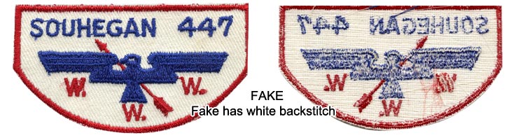 identifying bates fake boy scout patches