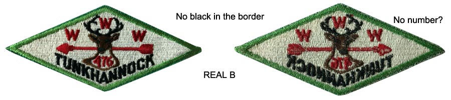 identifying bates fake boy scout patches