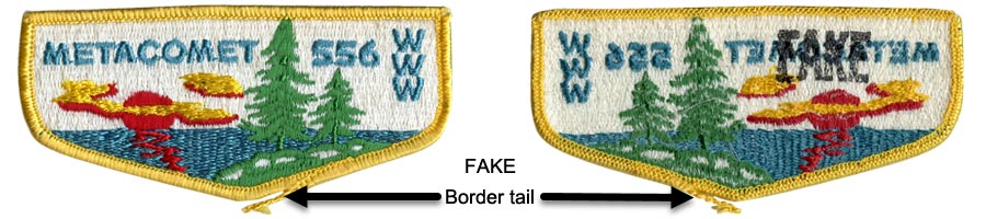 identifying bates fake boy scout patches