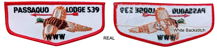 identifying bates fake boy scout patches