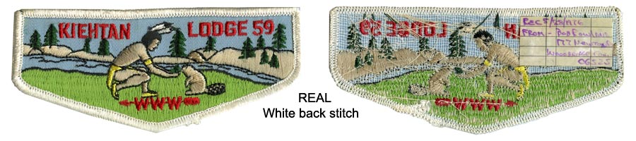 identifying bates fake boy scout patches