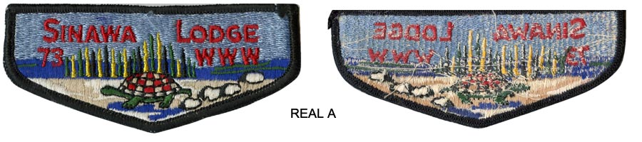 identifying bates fake boy scout patches