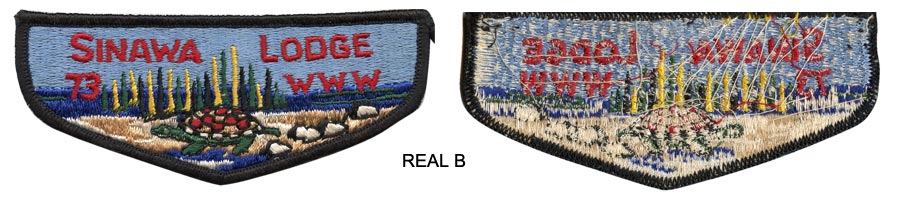 identifying bates fake boy scout patches