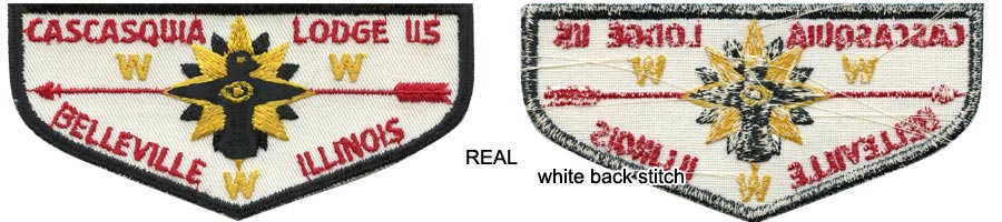 identifying bates fake boy scout patches