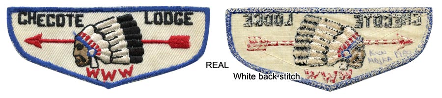 identifying bates fake boy scout patches