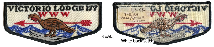 identifying bates fake boy scout patches