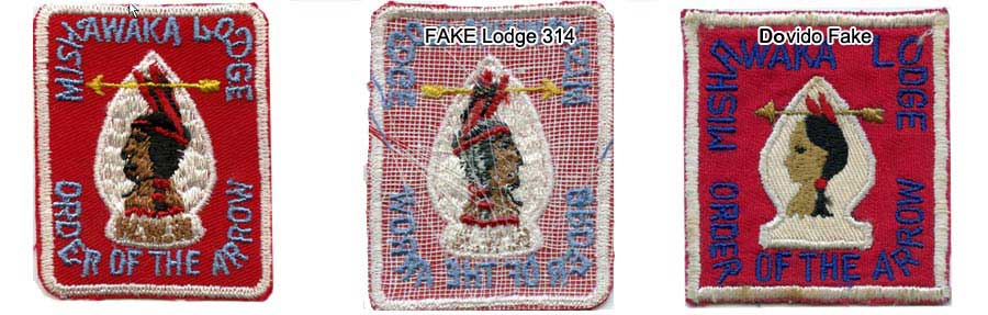 identifying bates fake boy scout patches