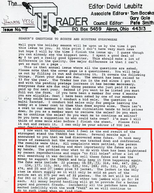 articlee from the trader