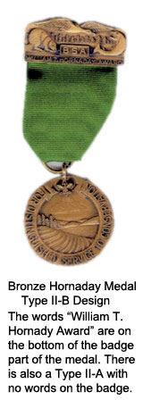 Bronze Hornaday Medal