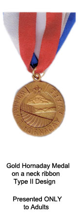 Gold Hornaday Medal