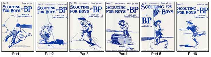 Baden Powell's Scouting for Boys Handbooks