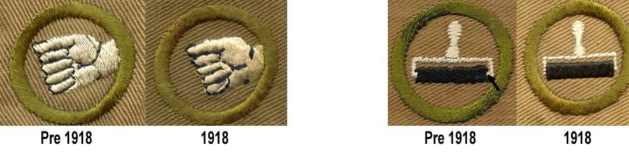 Pre 1918 Boy Scout Merit Badges