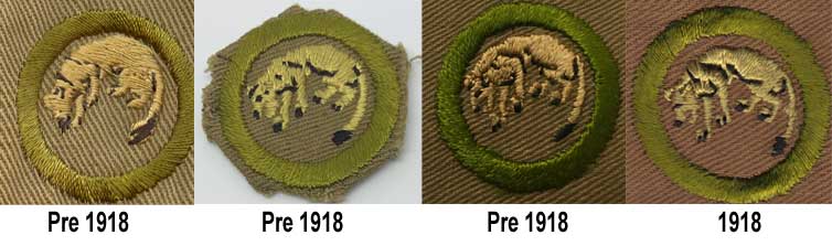 Pre 1918 Boy Scout Merit Badges